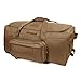 ARMYCAMOUSA Military Tactical Wheeled Deployment Trolley Duffel Bag Heavy-Duty Camping Hiking Running Trekking (08360A Coyote)