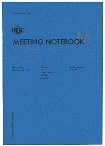 United bees A5 size Meeting Notebook functional notebook NOTE-A5F-07 by United bees