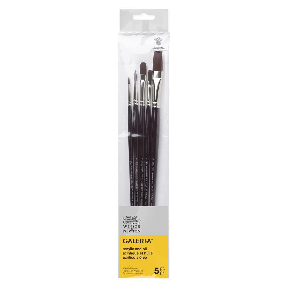 Winsor & Newton Brush Set, Plastic Synthetic hair, Multicoloured, Pinselset — image 1