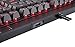 CORSAIR Strafe Mechanical Gaming Keyboard - Red LED Backlit - USB Passthrough - Tactile and Quiet - Cherry MX Brown Switch (CH-9000092-NA)