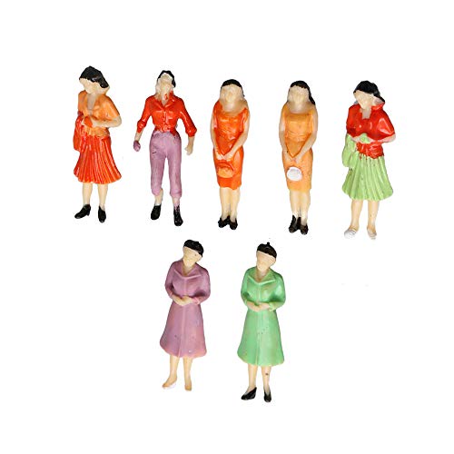 BQLZR Maßstab 1:50 Spur O Handgemalte Modellbahn Menschenfigur – Bild 4