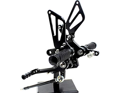 image for Krace Front Motorcycle Rearsets Footpegs Foot Pegs Rear Set Footrests 