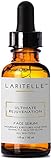 Laritelle Organic Face Serum, Rejuvenating, Nourishing, Vitamins and Antioxidants-rich Treatment for Face, Neck and Decollete, Luxurious, Silky, Smoothing, Balancing Serum for All Skin Types, 1 oz