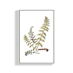 Canvas Wall Art for Living Room, Bedroom Leaves Framed Canvas Prints for Home Decoration Ready to Hang - 16x24 inches