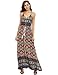 Floerns Women's Sleeveless Sundress Beach Maxi Long Dress Multi M