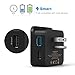 PISEN Portable AC Outlet Mini Power Strip with 2.4A 2 USB Ports 12W Mini Socket Wall Charger,Wall Adapter USB Plug Charging Ports Compatible for iPhone, IPad, Samsung Galaxys,Nexus, Tablets, Moto, LG