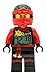 LEGO Ninjago Sky Pirates Kai Kids Minifigure Light up Alarm Clock | red/Black | Plastic | 9.5 inches Tall | LCD Display | boy Girl | Official