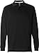 Adidas ClimaLite Piqu� Long-Sleeve Polo (Black/White) (X-Large)