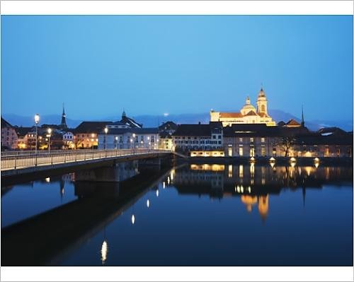 Photographic Print of St. Ursen Cathedral, Solothurn, Switzerland, Europe