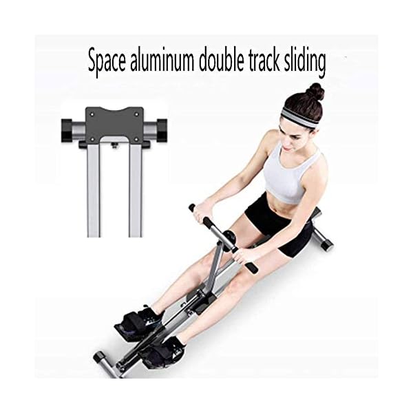 BZLLW-Folding-Rowing-Machine-Home-Use-Rowing-Machine-Abdominal-Fitness-Equipment-12-Resistance-Settings-LCD-Display-Max-Load-150-Kg-for-Office-Balcony-Gymnasium BZLLW Folding Rowing Machine, Home Use Rowing Machine, Abdominal Fitness Equipment, 12 Resistance Settings, LCD Display…