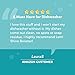Lemi Shine Booster Dishwasher Detergent Additive 3-Pack 12 oz ea. Eliminates Tough Hard Water Stains on Dishes & Glassware Safe, Natural