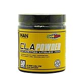 MAN Sports Cla Powder Conjugated Linoleic Acid Healthy Weight Management Supplement, Sour Batch, 50 Servings, 170 Grams