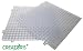 Creator's Waffle Grid 2-Pack - Solid Bottom Translucent/Clear Modular Surface - Glass Cutting, Small Parts - Liquid Containment, Grow Room - For Home, Office, Shop - Works With Creator's Products