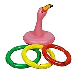 Jet Creations Flamingo Ring Toss Inflatable Pool Game