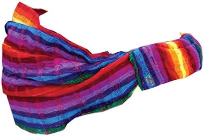 Inspirit Arts LARGE HEADBAND Rainbow Expandable Lightweight 100% Cotton Hair Scarf