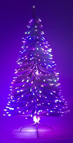 6' Fiber Optic White Christmas Tree w/ Stand