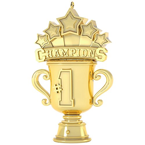 Hallmark keepsake 2017 we are the champions trophy musi…