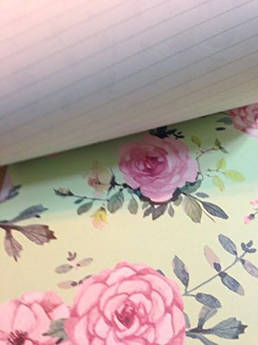 63sheets Beautiful Flower Pattern Letter Lined Writing Stationery Paper Pad