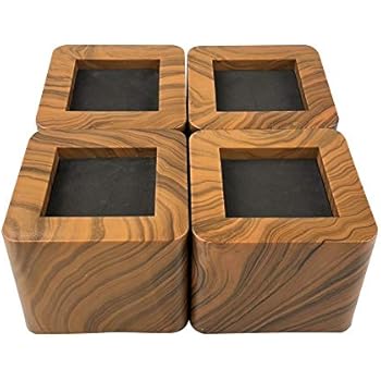 Amazon.com: MIIX HOME / Bed Risers 3 Inch | Heavy Duty ...