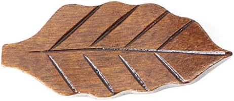LDA Get Fresh Cute Japanese Wooden Chopsticks Rest Spoon Fork Knife Holder Stand Rack Decor Solid Wood Chopsticks Brown