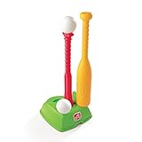 Step2 2-in-1 T-Ball and Golf Set Toy - Outdoor Play Golf Baseball Set for Kids - Durable Plastic Toys - Red/Green/Yellow
