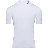 Battle Sports PRO Compression Short Sleeve Mock Neck, 4 Way Stretch, Moisture Wicking for Kids