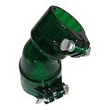 GREEN finger Locking Bent Feed neck Elbow Paintball Gun Loader VL JT Rev Hopper tinted GXG angled