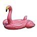 MWShop 4-5 People Inflatable Flamingo Biggest Giant Flamingo Ride On Solstice Swimming Pool Float 4 Recessed Cup Holders To Hold Your Drinks Constructed Of Heavy-Duty PVC Vinyl Pink
