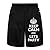 Runy Men's Keep Calm And Let Slim Sports Jogging Shorts With Pocket