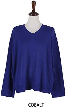 IM3 Weekend V-Neck Pull Over/Korean Fashion/Made In Korea/9 Color (Cobalt)