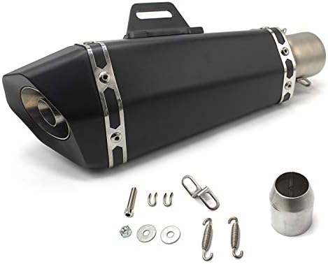 Exhaust muffler Paddock for Yamaha MT-07 / Tracer Silencer black