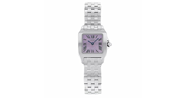 Amazon.com: Cartier Women's W2510002 Santos Demoiselle Stainless Steel  Bracelet Watch : Cartier: Clothing, Shoes \u0026 Jewelry