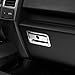 Voodonala Chrome Co-Pilot Organizer Storage Box Handle Trim for Ford F150 2015 2016 2017