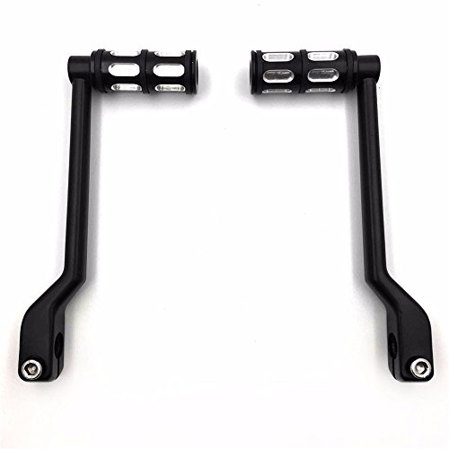 Style 011- Motorcycle Black Aluminum Heel Toe Shift Levers/Gear Shift Pedal Levers w/ Shifter Pegs For Harley Davidson Trike 2008 and later - Thumbnail 7