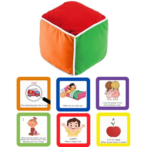 Thought-spot Play and Learn Cube roll Play Game for Toddlers 1st ...