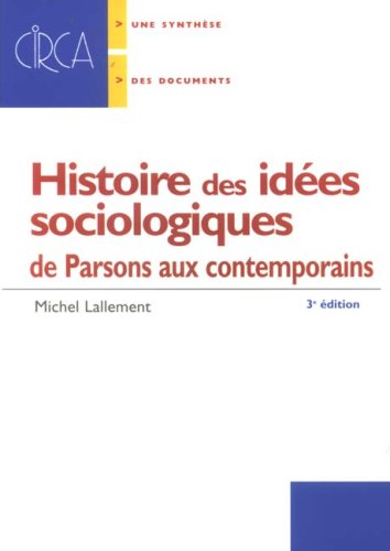 Histoire des idées sociologiques