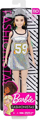 Barbie Fashionistas Puppe Silver Jersey – Bild 4