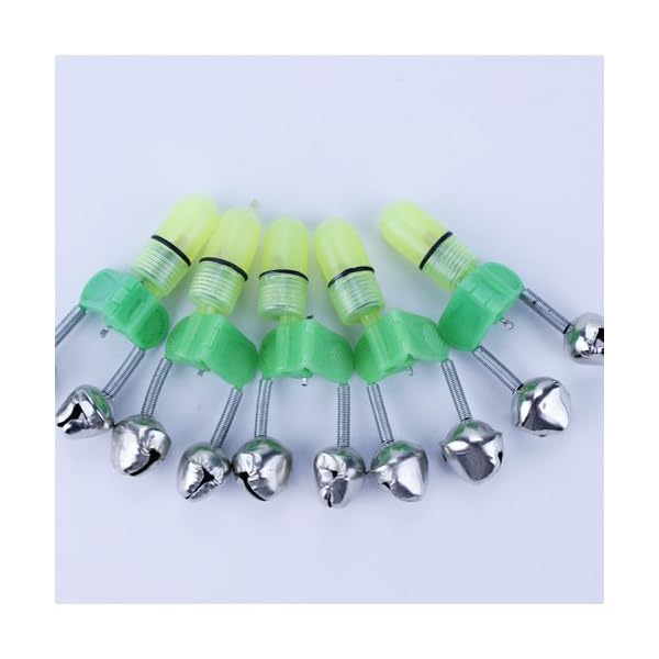 New-Night-Fishing-Rod-Tip-LED-Light-Clip-Rod-Twin-Bells-Ring-Bite-Alarm-Fishing-Tackle