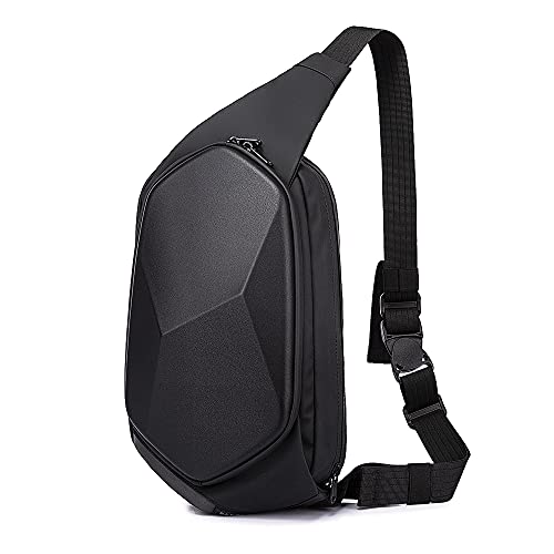 BANGE Sling Bag Waterproof Safe Protect Shell Crossbady Bag Backpack