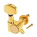 Kmise A2425 of 3L3R K-803 Guitar-String Tuning Pegs Tuners Machine Heads, Gold