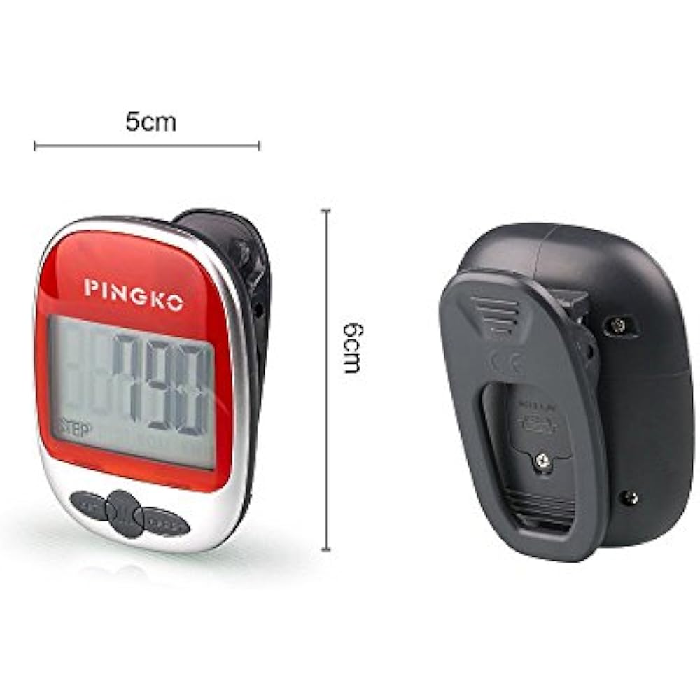 Best Pedometer Walking Accurately Track Steps Portable Sport Fitness
