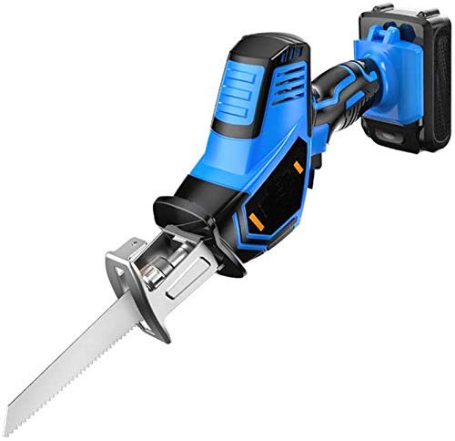 ZHAS 21V Säbelsäge & ndash; Variable Drehzahl mit 3000 U/min, Auslöseschalter und 8 Klingen für das Holz- und Metallschneiden Ideal für Haus und Garten – Bild 3