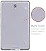 Fosmon DURA-Frost Smooth Durable & Flexible Slim Fit TPU Case Cover for Samsung Galaxy Tab S 8.4 Tablet (Clear)