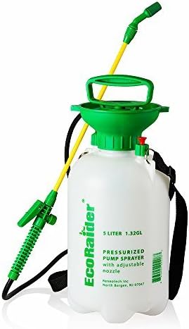 EcoRaider Pressurized Piston Pump Sprayer, 1.5 gallon by EcoRaider