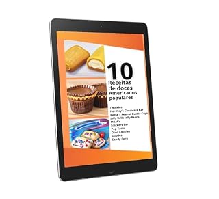 Livro 10 Receitas de doces americanos populares