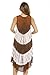 Riviera Sun 21663-ORG-3X Summer Dresses/Swimsuit Cover Up Orange
