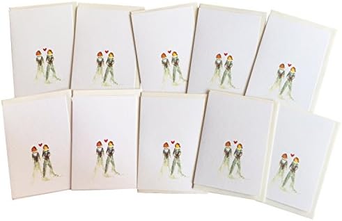 Wedding Season for Women Wedding Cards for two Women Getting Married Greeting Cards from GayaCards, Multipack, For a Very Special Day, Get these Beautiful Cards Now!