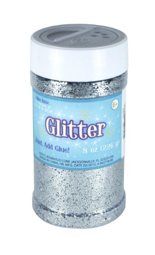 Glitter 8oz, Silver