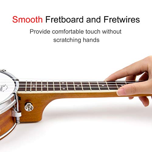 5 Ukulele+Concert+Strings+Pickup+Wrench