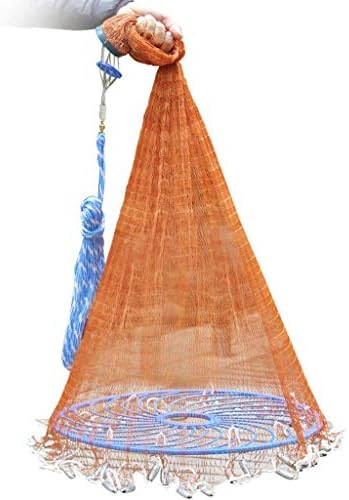 ZHZHPYW Disc Type Fishing Net Magic Fishing Tools, A Variety of Materials, A Variety (Edition : Height 2.1m Steel)